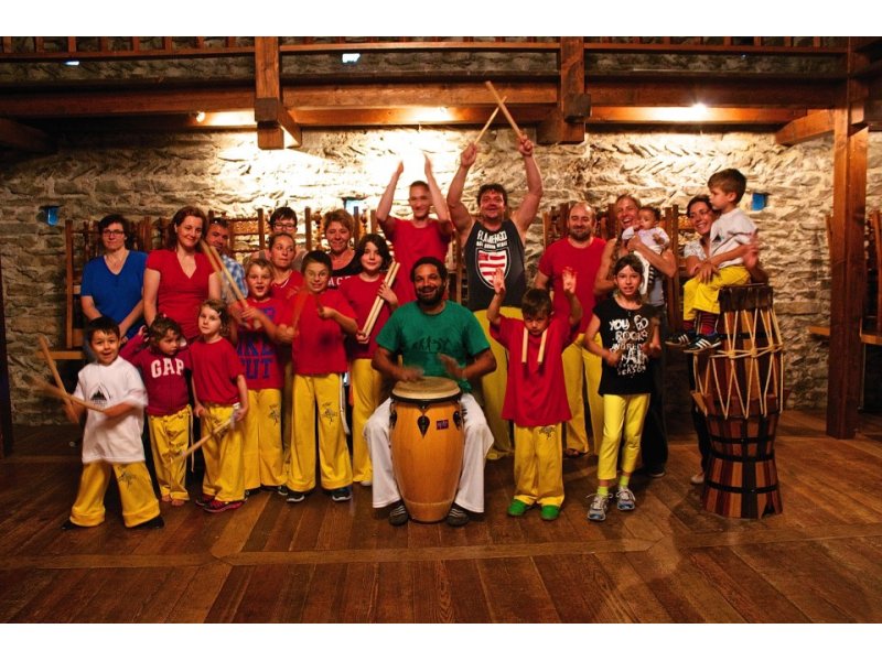 Worshop d'été avec Mestre Tartaruga de Rio de Janeiro. Au château de Venthône — 6