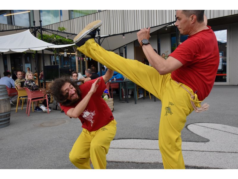 Rencontre de Capoeira de fin d'année les 14-15 juin 2024  Démonstration au Tandem Café — 17