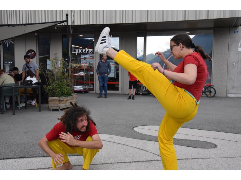 Rencontre de Capoeira de fin d'année les 14-15 juin 2024  Démonstration au Tandem Café — 8