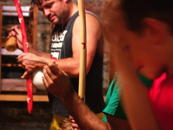 Worshop d'été avec Mestre Tartaruga de Rio de Janeiro. Au château de Venthône