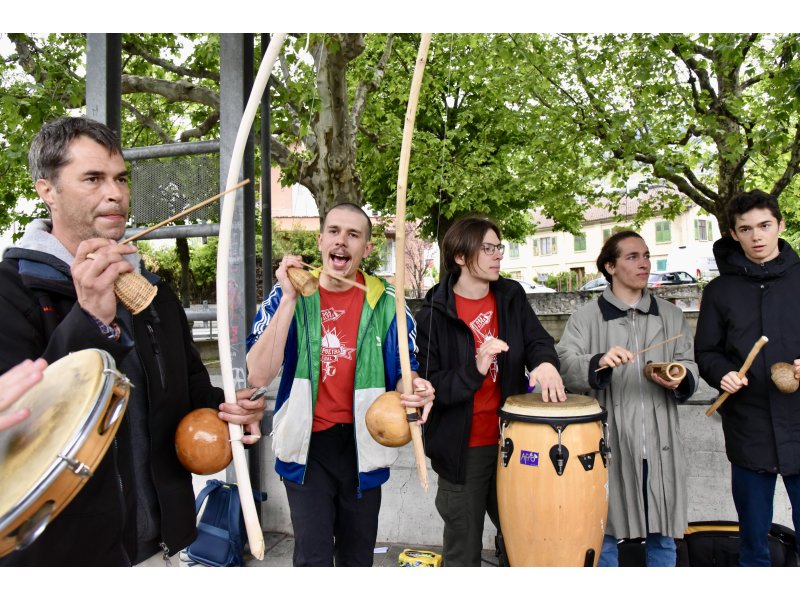 Roda avec le public — 2