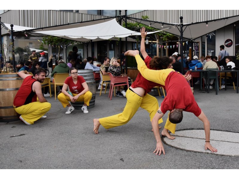 Rencontre de Capoeira de fin d'année les 14-15 juin 2024  Démonstration au Tandem Café — 13