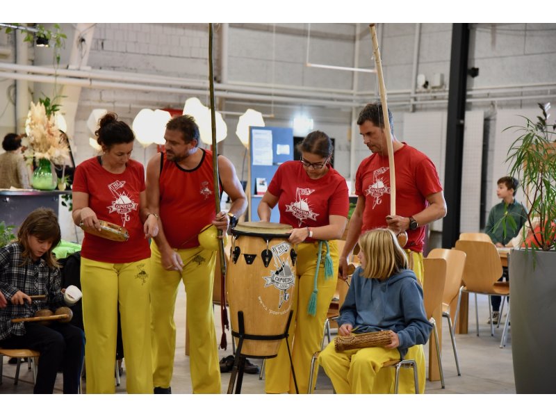 Roda & Initiation à la capoeira au Théâtre Les Halles — 1