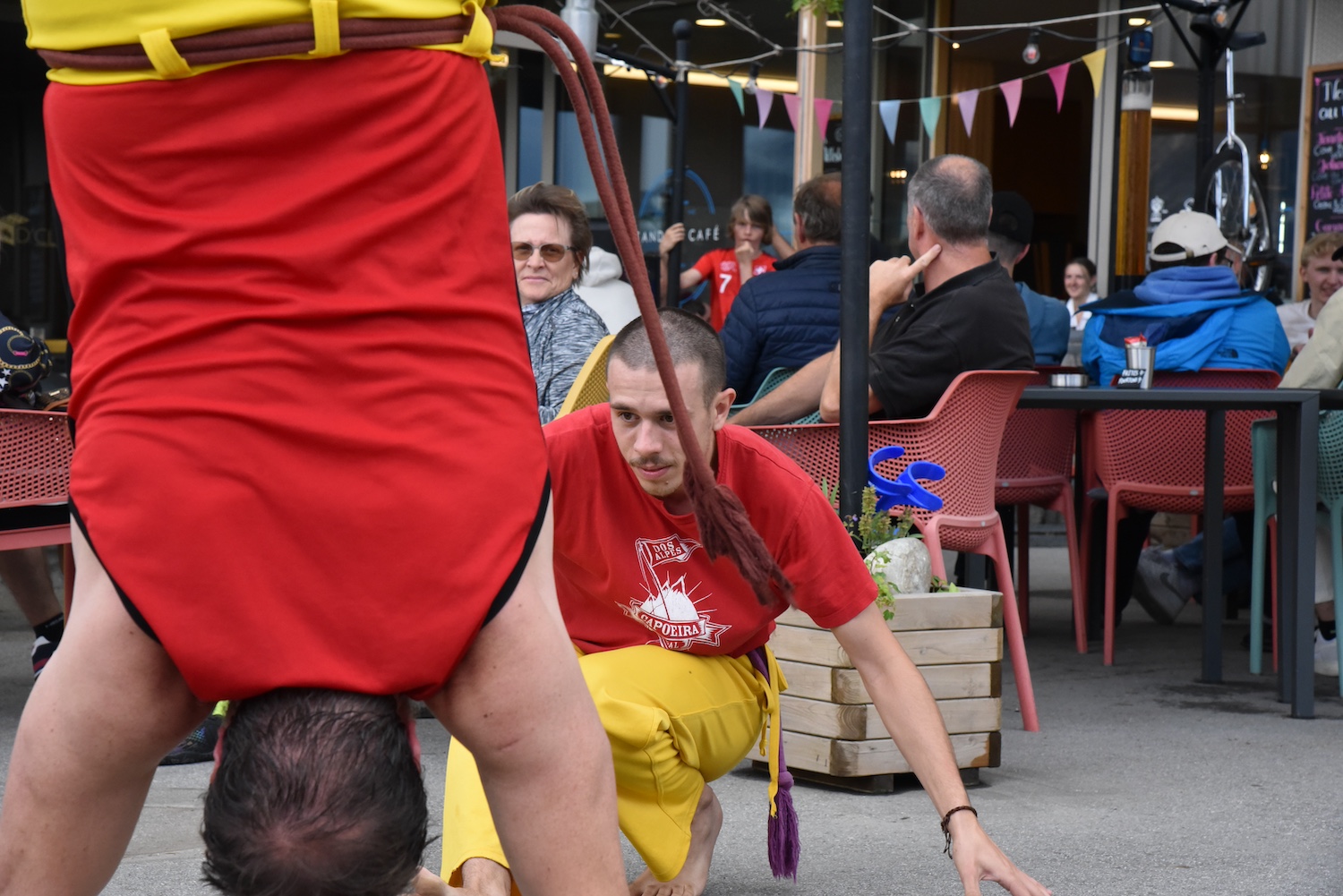 Rencontre de Capoeira de fin d'année les 14-15 juin 2024  Démonstration au Tandem Café